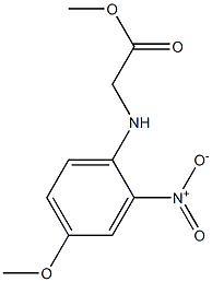 methyl 2-[(4-methoxy-2-nitrophenyl)amino]acetate