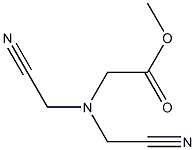 methyl 2-[bis(cyanomethyl)amino]acetate,,结构式