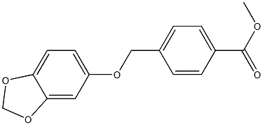 methyl 4-[(2H-1,3-benzodioxol-5-yloxy)methyl]benzoate