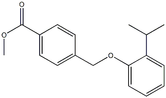 methyl 4-[2-(propan-2-yl)phenoxymethyl]benzoate
