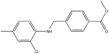 methyl 4-{[(2-chloro-4-methylphenyl)amino]methyl}benzoate