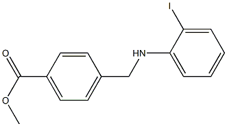 methyl 4-{[(2-iodophenyl)amino]methyl}benzoate