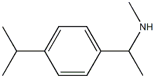methyl({1-[4-(propan-2-yl)phenyl]ethyl})amine,,结构式