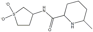 N-(1,1-dioxidotetrahydrothien-3-yl)-6-methylpiperidine-2-carboxamide Structure