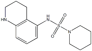 N-(1,2,3,4-tetrahydroquinolin-5-yl)piperidine-1-sulfonamide