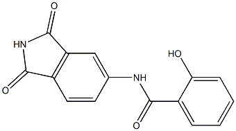 N-(1,3-dioxo-2,3-dihydro-1H-isoindol-5-yl)-2-hydroxybenzamide Structure
