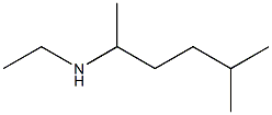 N-(1,4-dimethylpentyl)-N-ethylamine,,结构式