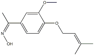 N-(1-{3-methoxy-4-[(3-methylbut-2-en-1-yl)oxy]phenyl}ethylidene)hydroxylamine