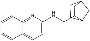 N-(1-{bicyclo[2.2.1]heptan-2-yl}ethyl)quinolin-2-amine|