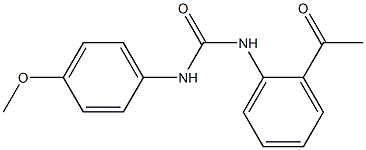N-(2-acetylphenyl)-N'-(4-methoxyphenyl)urea