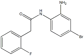 N-(2-amino-4-bromophenyl)-2-(2-fluorophenyl)acetamide Struktur