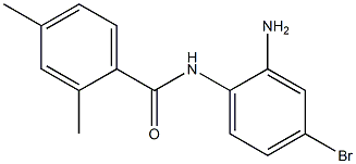 N-(2-amino-4-bromophenyl)-2,4-dimethylbenzamide 结构式