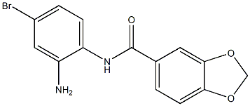 N-(2-amino-4-bromophenyl)-2H-1,3-benzodioxole-5-carboxamide|