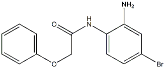 N-(2-amino-4-bromophenyl)-2-phenoxyacetamide 化学構造式