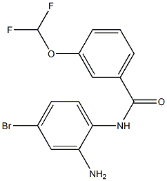 N-(2-amino-4-bromophenyl)-3-(difluoromethoxy)benzamide