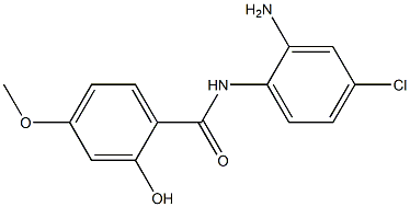 N-(2-amino-4-chlorophenyl)-2-hydroxy-4-methoxybenzamide Structure