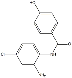 N-(2-amino-4-chlorophenyl)-4-hydroxybenzamide,,结构式