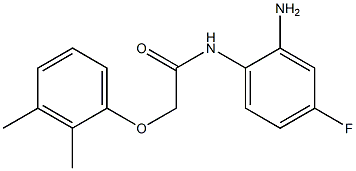 N-(2-amino-4-fluorophenyl)-2-(2,3-dimethylphenoxy)acetamide Structure