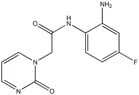 N-(2-amino-4-fluorophenyl)-2-(2-oxopyrimidin-1(2H)-yl)acetamide|