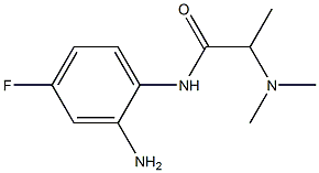 N-(2-amino-4-fluorophenyl)-2-(dimethylamino)propanamide|