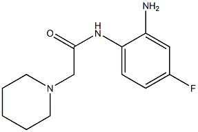 N-(2-amino-4-fluorophenyl)-2-piperidin-1-ylacetamide|