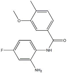 N-(2-amino-4-fluorophenyl)-3-methoxy-4-methylbenzamide Structure