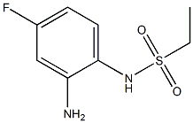 N-(2-amino-4-fluorophenyl)ethanesulfonamide Structure