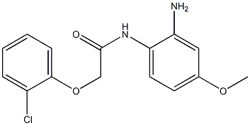 N-(2-amino-4-methoxyphenyl)-2-(2-chlorophenoxy)acetamide