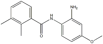 N-(2-amino-4-methoxyphenyl)-2,3-dimethylbenzamide Struktur