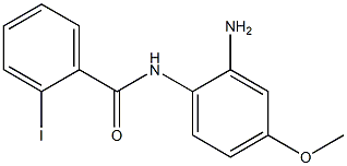 N-(2-amino-4-methoxyphenyl)-2-iodobenzamide Struktur