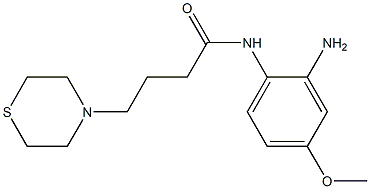 N-(2-amino-4-methoxyphenyl)-4-(thiomorpholin-4-yl)butanamide|