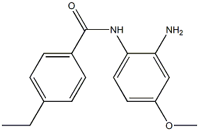 N-(2-amino-4-methoxyphenyl)-4-ethylbenzamide Structure