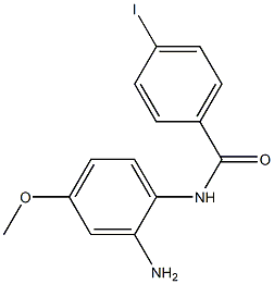 N-(2-amino-4-methoxyphenyl)-4-iodobenzamide Structure