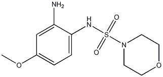  N-(2-amino-4-methoxyphenyl)morpholine-4-sulfonamide