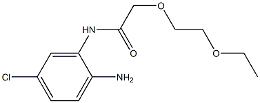 N-(2-amino-5-chlorophenyl)-2-(2-ethoxyethoxy)acetamide Structure