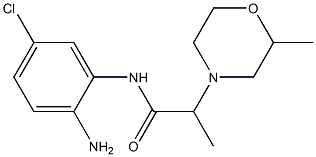 N-(2-amino-5-chlorophenyl)-2-(2-methylmorpholin-4-yl)propanamide