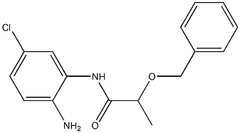 N-(2-amino-5-chlorophenyl)-2-(benzyloxy)propanamide Struktur
