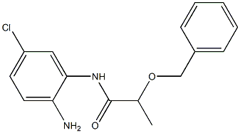 N-(2-amino-5-chlorophenyl)-2-(benzyloxy)propanamide,,结构式