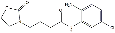 N-(2-amino-5-chlorophenyl)-4-(2-oxo-1,3-oxazolidin-3-yl)butanamide