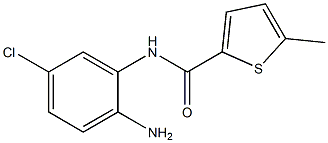 N-(2-amino-5-chlorophenyl)-5-methylthiophene-2-carboxamide Structure