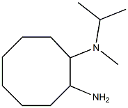 N-(2-aminocyclooctyl)-N-isopropyl-N-methylamine 化学構造式