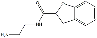 N-(2-aminoethyl)-2,3-dihydro-1-benzofuran-2-carboxamide Struktur