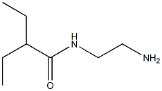 N-ジエチルアセチルエチレンジアミン 化学構造式
