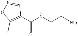 N-(2-aminoethyl)-5-methylisoxazole-4-carboxamide Structure
