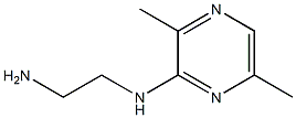 N-(2-aminoethyl)-N-(3,6-dimethylpyrazin-2-yl)amine Structure