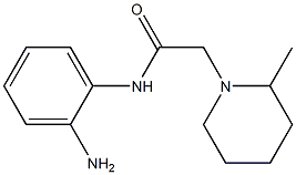 N-(2-aminophenyl)-2-(2-methylpiperidin-1-yl)acetamide Structure