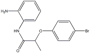 N-(2-aminophenyl)-2-(4-bromophenoxy)propanamide Struktur