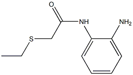 N-(2-aminophenyl)-2-(ethylsulfanyl)acetamide,,结构式