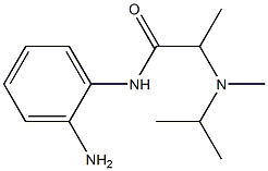 N-(2-aminophenyl)-2-[isopropyl(methyl)amino]propanamide Structure