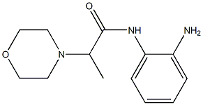  N-(2-aminophenyl)-2-morpholin-4-ylpropanamide